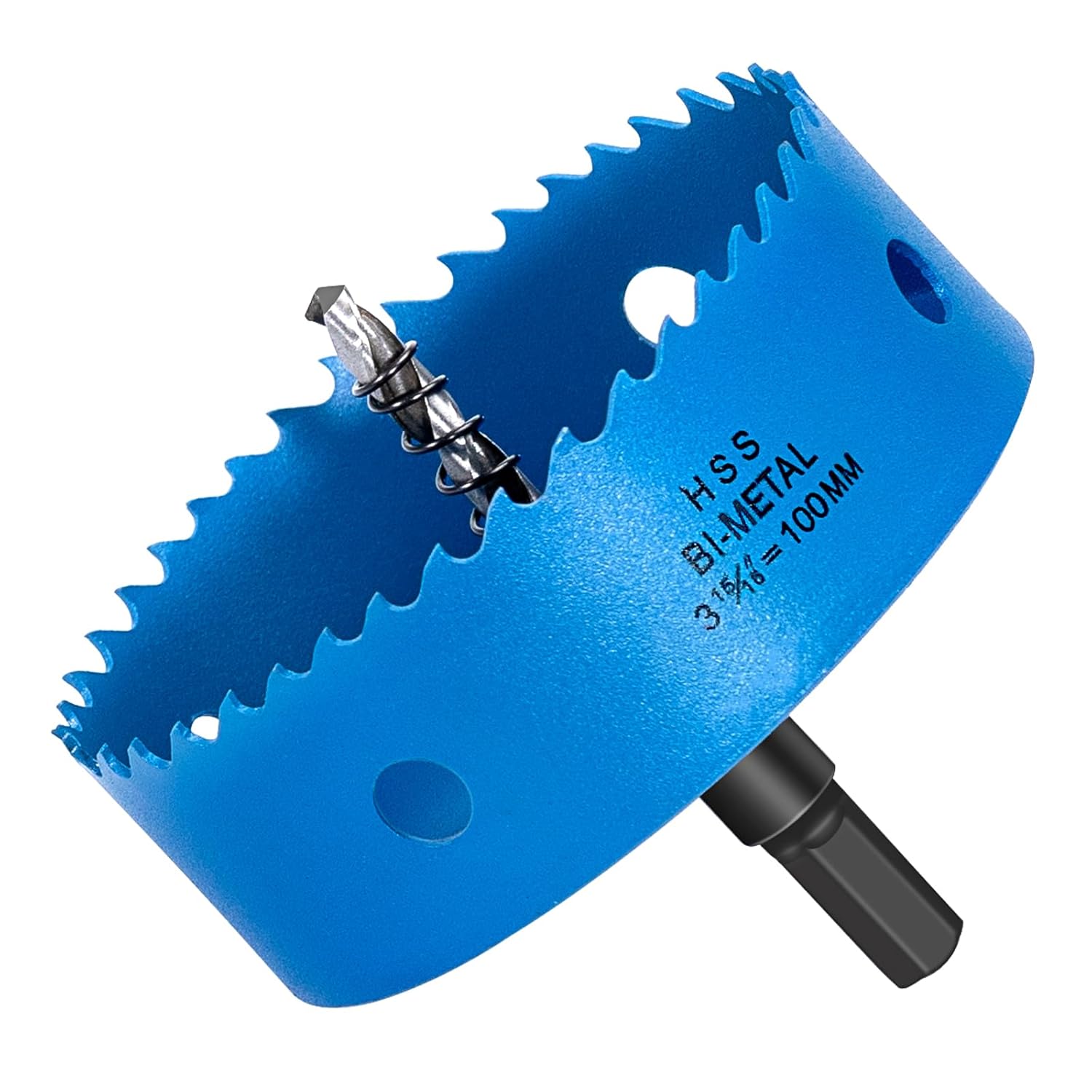 HYCHIKA 100mm Bi-Metal Hole Saw Cutter for Metal & Wood