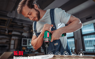 Why the HYCHIKA 16.8V Brushless Drill is the Ultimate Compact Power Tool for Your DIY Projects