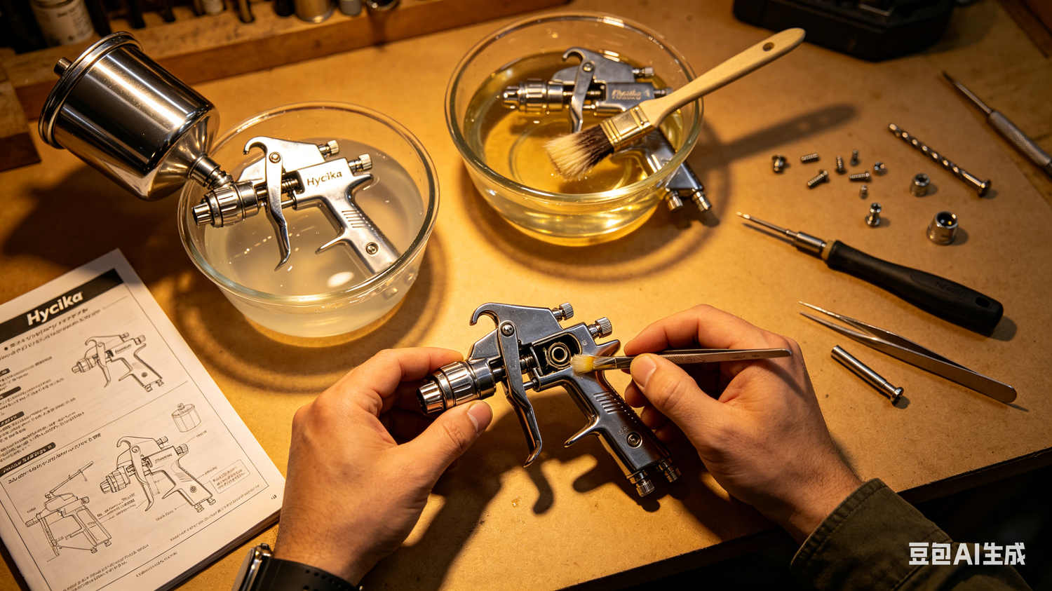 Spray Gun Maintenance Guide: 3 Key Steps to Make Your Gun Last 10 Years