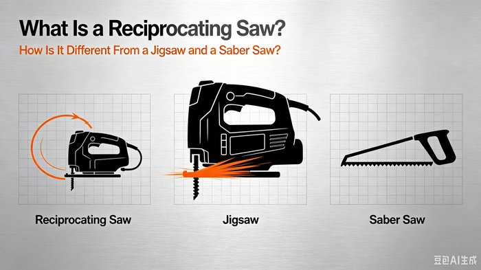 What Is a Reciprocating Saw? How Is It Different From a Jigsaw and a Saber Saw?