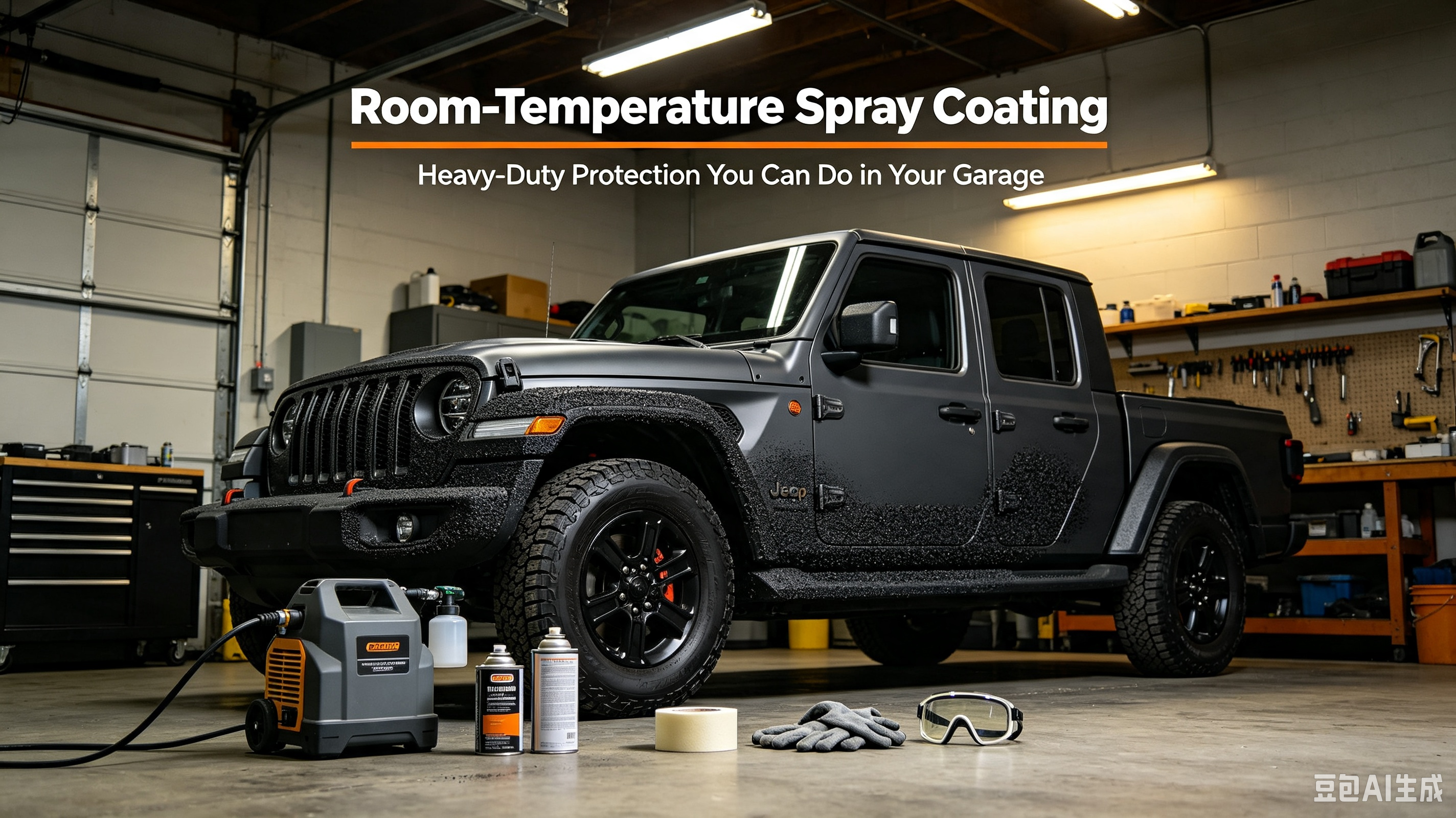 Room-Temperature Spray Coating: Heavy-Duty Protection You Can Do in Your Garage