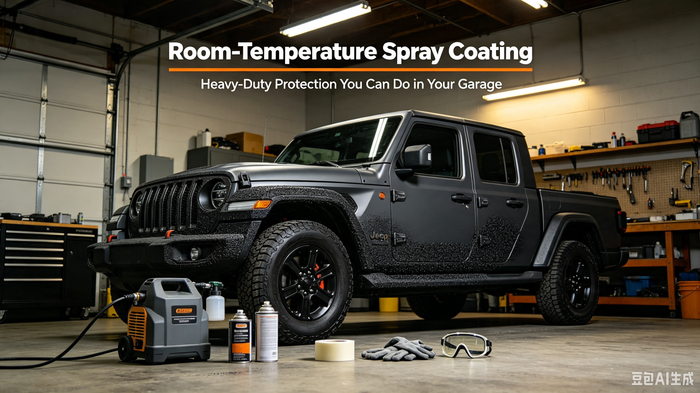 Room-Temperature Spray Coating: Heavy-Duty Protection You Can Do in Your Garage