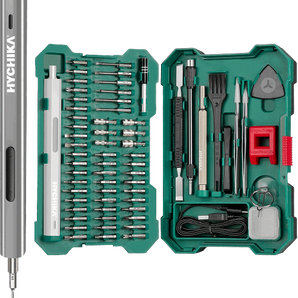 HYCHIKA Precision Screwdriver Set 67 in 1 with 46 Magnetic Bits - HYCHIKA