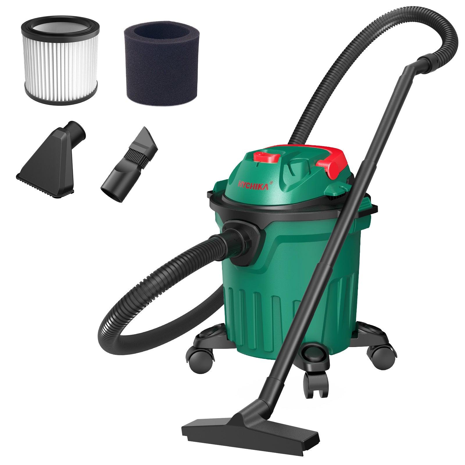 HYCHIKA 1000W Wet/Dry Shop Vacuum Cleaner, 2.5 Gallon - HYCHIKA