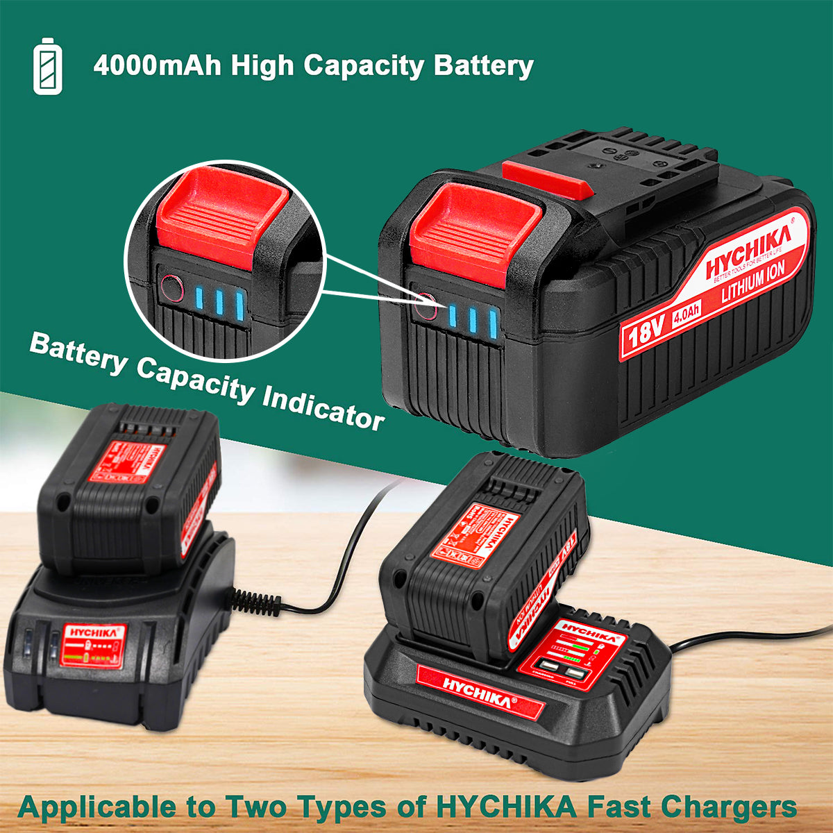 HYCHIKA 16.8V 1500mAh Batteries pour Outils électriques, pour HYCHIKA 16.8V 1500mAh Batteries pour Outils électriques, pour