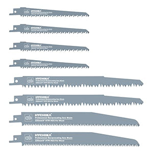 8PCS/16PCS Reciprocating Saw Blades, HYCHIKA Sabre Saw Blades