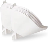 50 Pack of Paint Strainers with Fine 190 Micron Filter Tips — Cone Paint Filter Screen