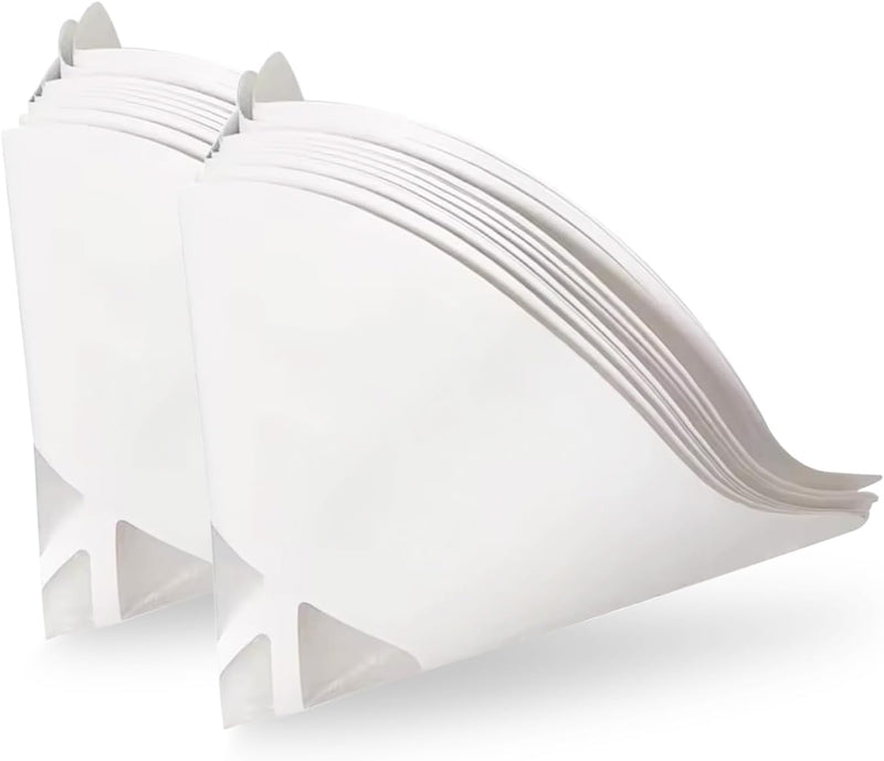 50 Pack of Paint Strainers with Fine 190 Micron Filter Tips — Cone Paint Filter Screen