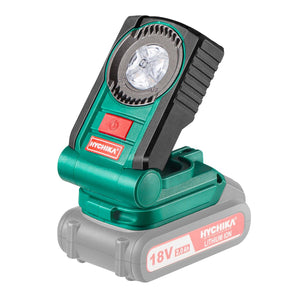 Cordless Light, HYCHIKA Portable Work Light, 18V System Battery - HYCHIKA