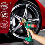 Cordless Impact Wrenches with 3PCS Sockets 2000RPM 350Nm 18V UK ONLY