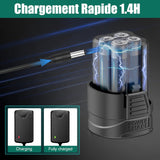 HYCHIKA 16.8V 1500mAh Power Tool Battery, Compatible with HYCHIKA 16.8V Drill
