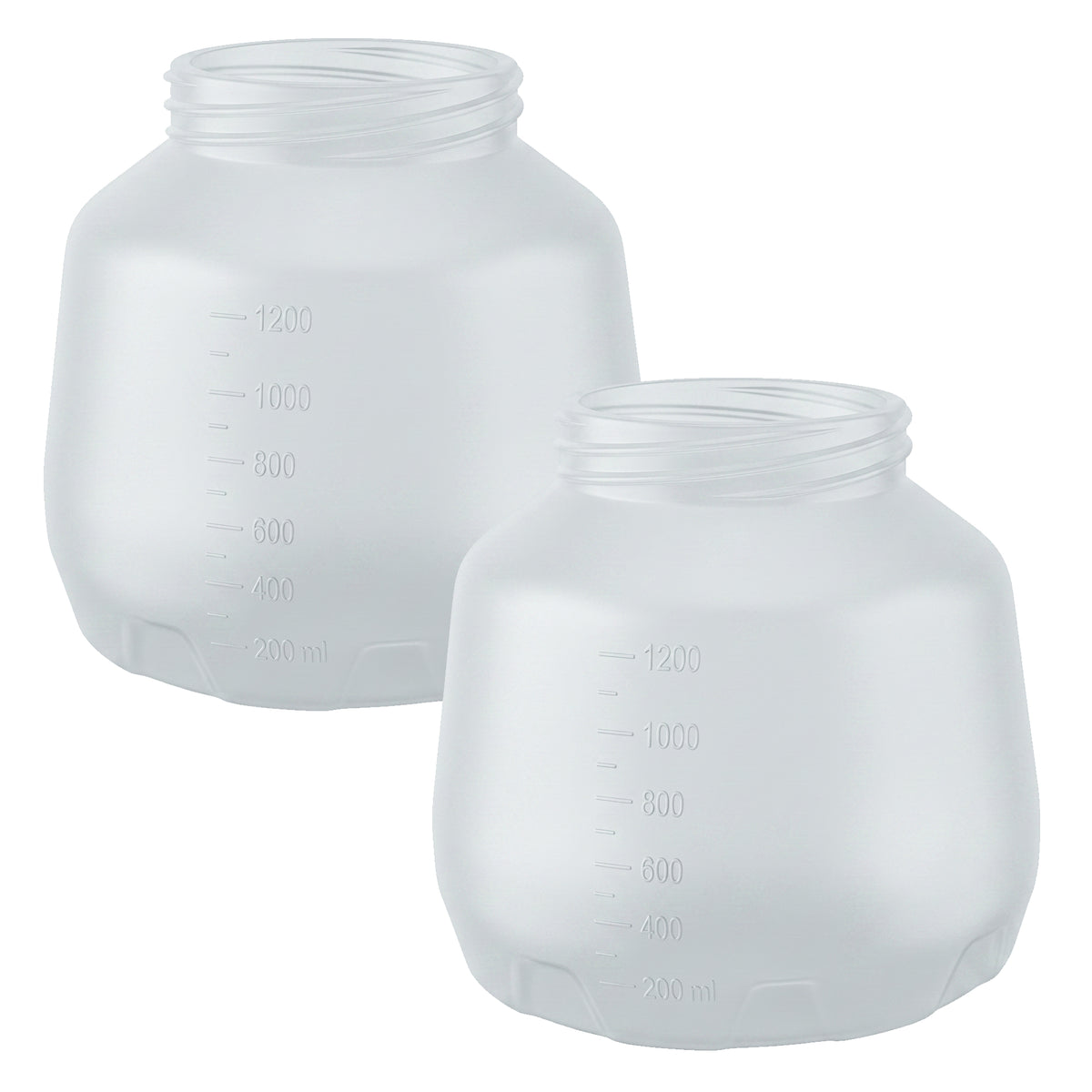 HYCHIKA Paint Sprayer Canisters 2 Pieces for 600W Spray Gun