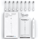 240 Days Battery Life Rechargeable Electric Toothbrush for Adults,with 2500mAH Large Capacity, 8 Pack Replacement Brushheads,3 Classic Modes,2 Min Smart Timer Battery Toothbrush,White