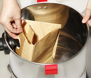 5pcs Dust Collection Bags for HYCHIKA 1200W 20L Wet and Dry Vacuum Cleaner