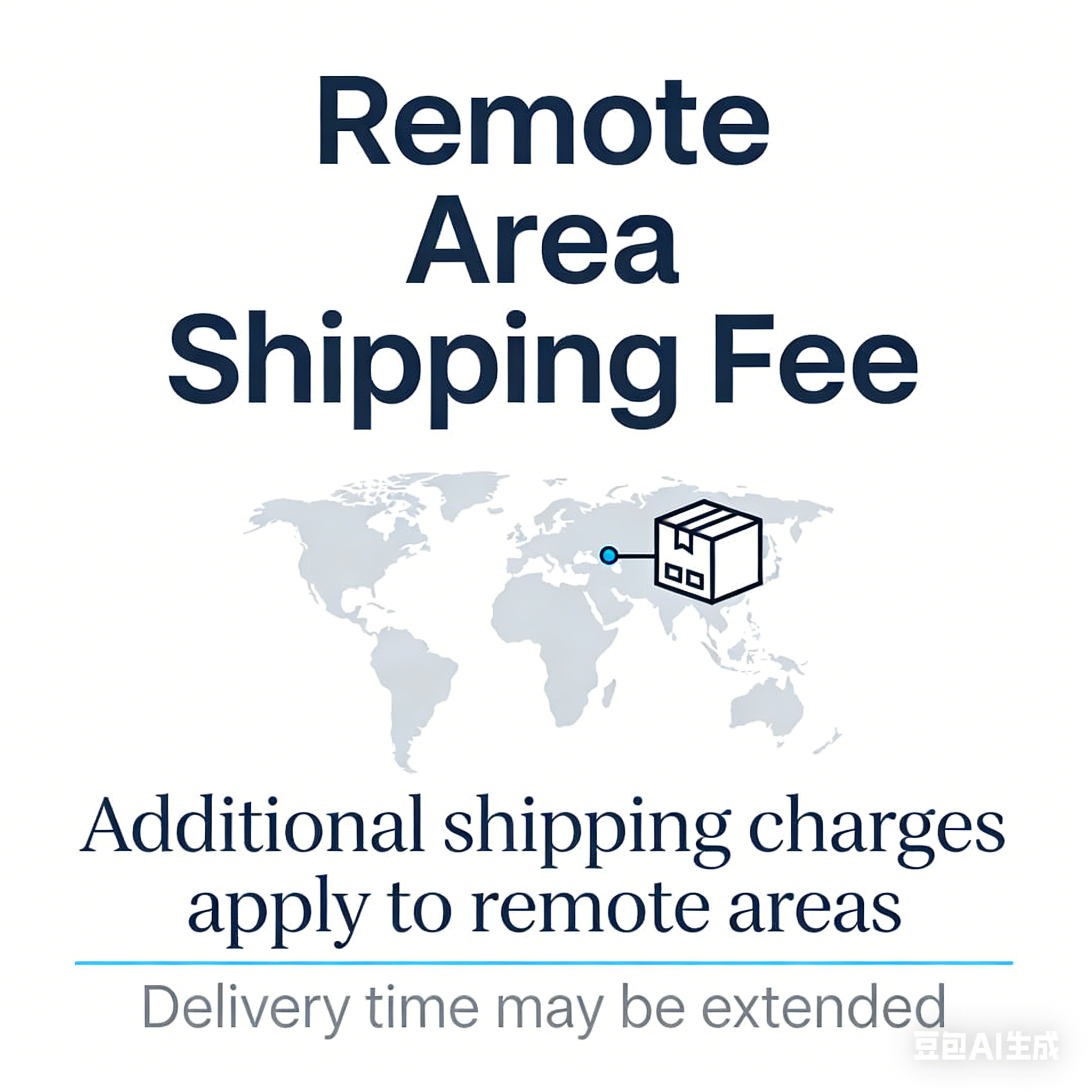 Remote Area Shipping Fee